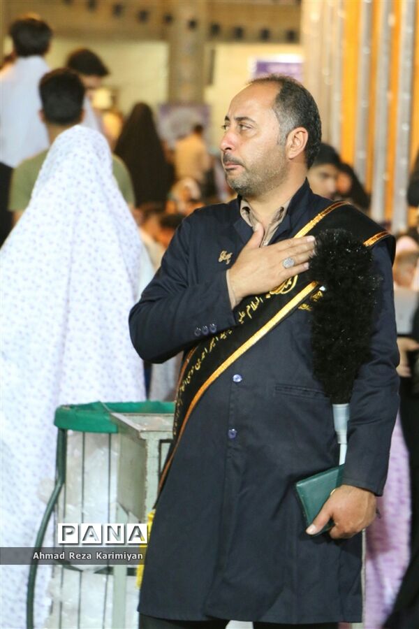 مراسم احیا شب بیست و سوم در حرم مطهر شاهچراغ (ع)