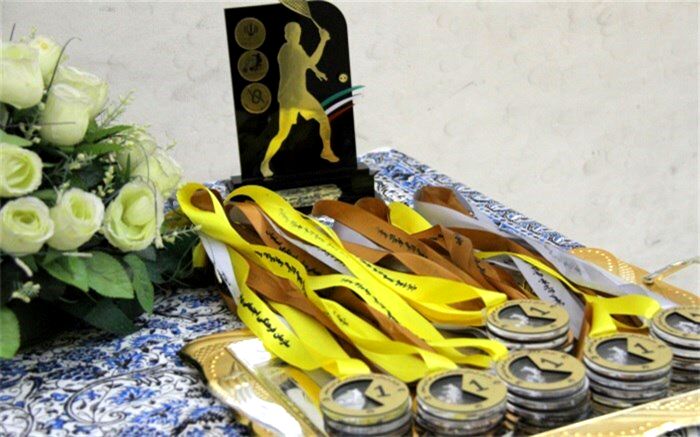 طراحی مدال های اختصاصی اسکواش در جام مولای عرشیان و بانوی قدسیان