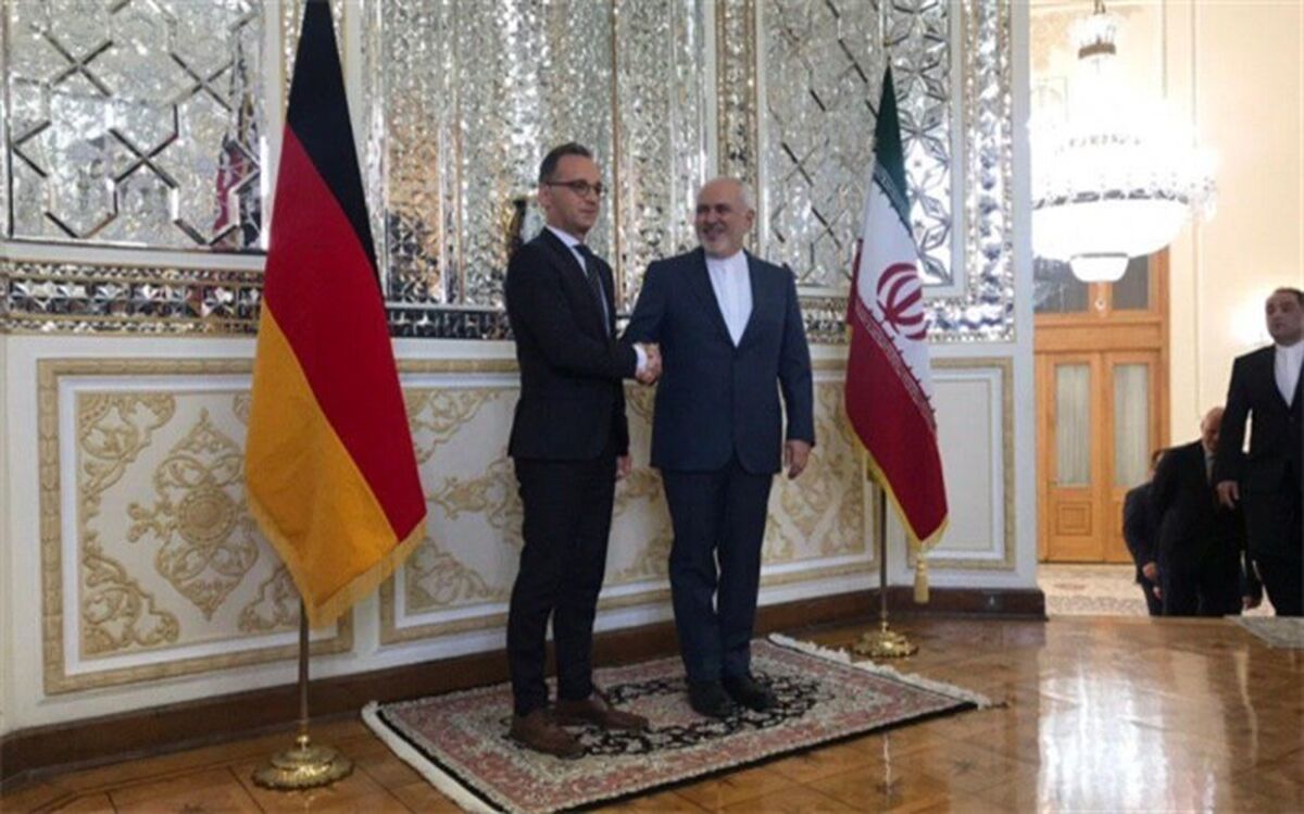 دیدار ظریف و وزیر امور خارجه آلمان در تهران