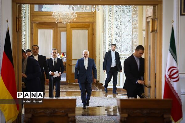 دیدار وزیر امورخارجه آلمان با محمدجواد ظریف