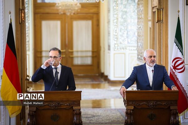 دیدار وزیر امورخارجه آلمان با محمدجواد ظریف
