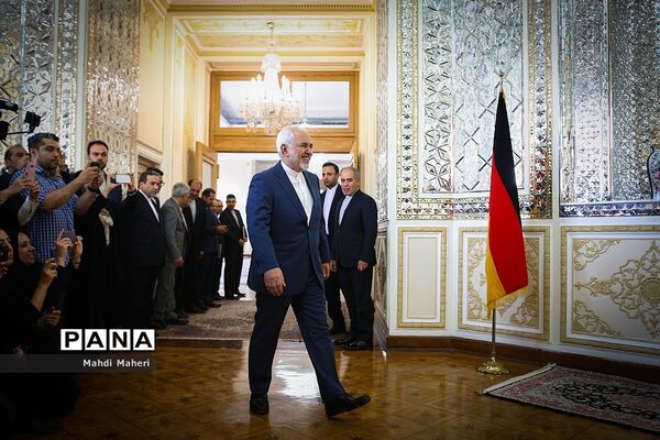 دیدار وزیر امورخارجه آلمان با محمدجواد ظریف