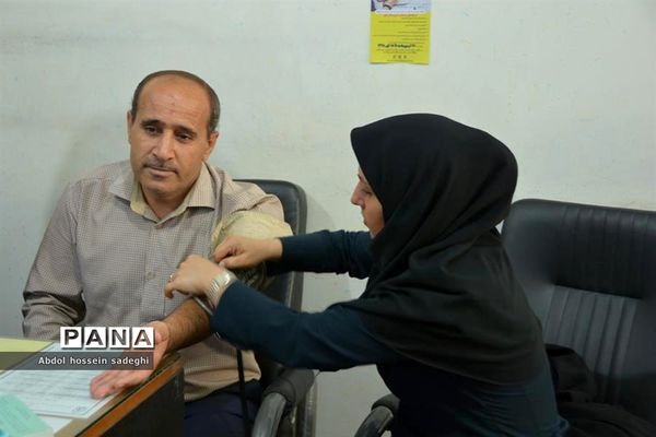 طرح بسیج ملی کنترل فشار خون در خبرگزاری پانا استان بوشهر