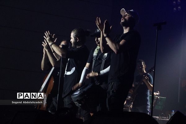 کنسرت مسیح و آرش در ساری