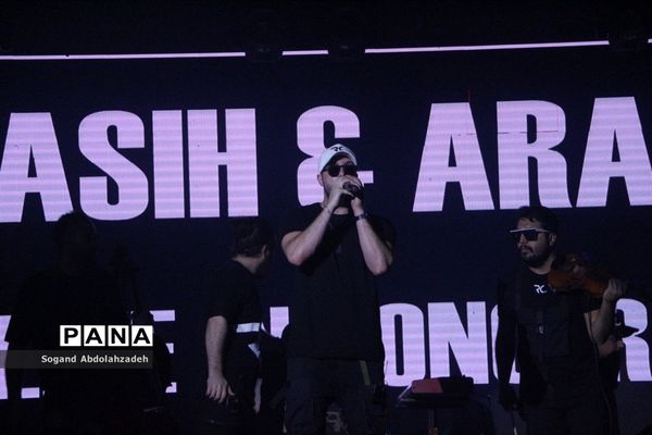 کنسرت مسیح و آرش در ساری