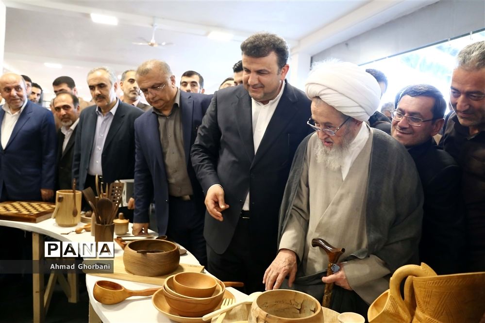 افتتاحیه نمایشگاه توانمندی‌های صادراتی مازندران