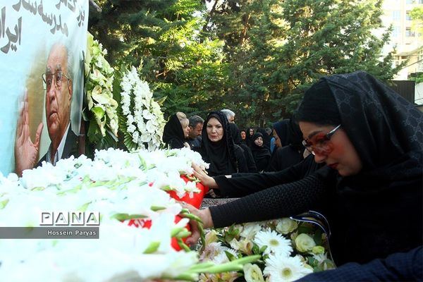 مراسم وداع با محمدرضا حافظی، رئیس جامعه خیرین مدرسه ساز کشور