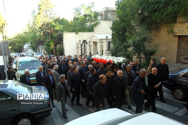 مراسم وداع با محمدرضا حافظی، رئیس جامعه خیرین مدرسه ساز کشور