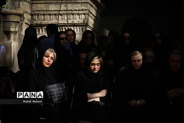 تشییع پیکر محمد رضا حافظی رئیس جامعه خیرین مدرسه ساز