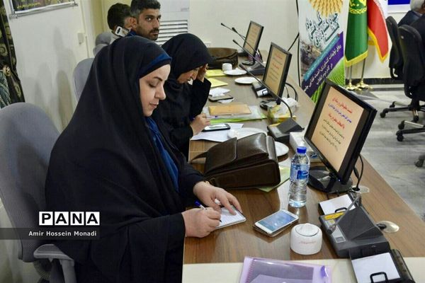 نشست خبری فتحی، رئیس سازمان جهاد کشاورزی آذربایجان شرقی