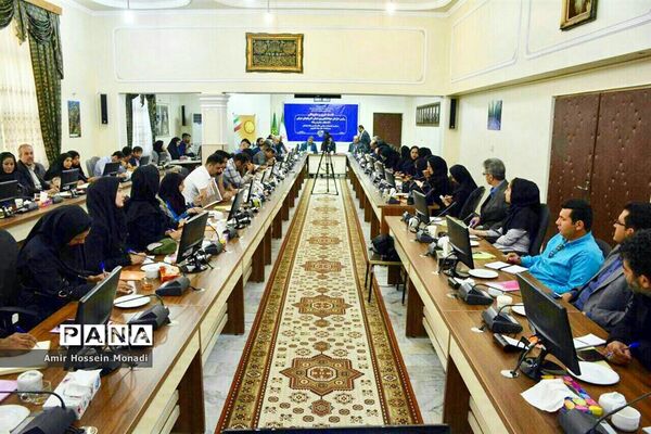 نشست خبری فتحی، رئیس سازمان جهاد کشاورزی آذربایجان شرقی