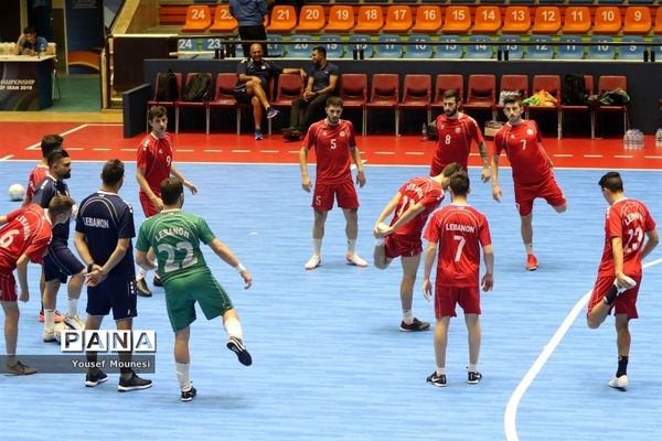 تمرین رسمی تیم‌های شرکت کننده در مسابقات فوتسال قهرمانی زیر ۲۰سال آسیا