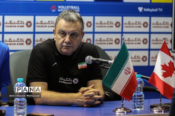 نشست خبری هفته سوم لیگ ملت‌های والیبال