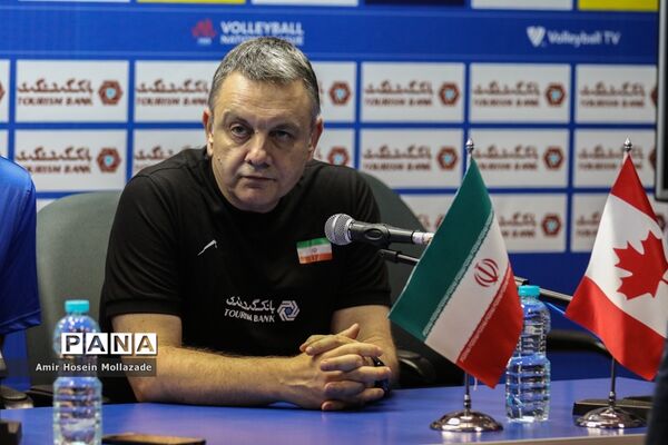 نشست خبری هفته سوم لیگ ملت‌های والیبال