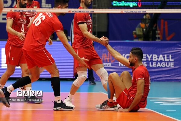 هفته سوم لیگ ملت‌های والیبال | ایران 3 - 0 کانادا
