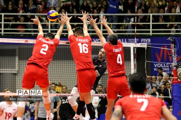 هفته سوم لیگ ملت‌های والیبال | ایران 3 - 0 کانادا