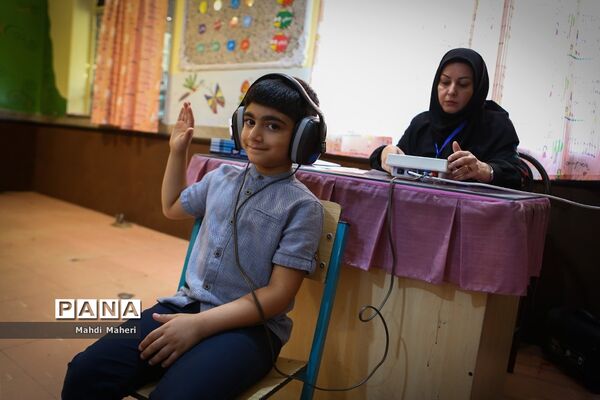 افتتاحیه سنجش سلامت جسمانی و آمادگی تحصیلی نوآموزان بدو و رود به دبستان