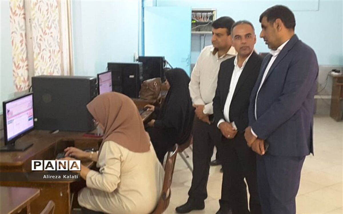 برگزاری آزمون حضوری انتخاب وانتصاب مدیران در ناحیه یک بندرعباس