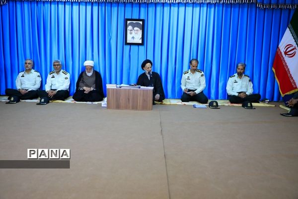 دیدار رئیس پلیس و پرسنل مواد مخدر استان با نماینده ولی فقیه در خراسان جنوبی