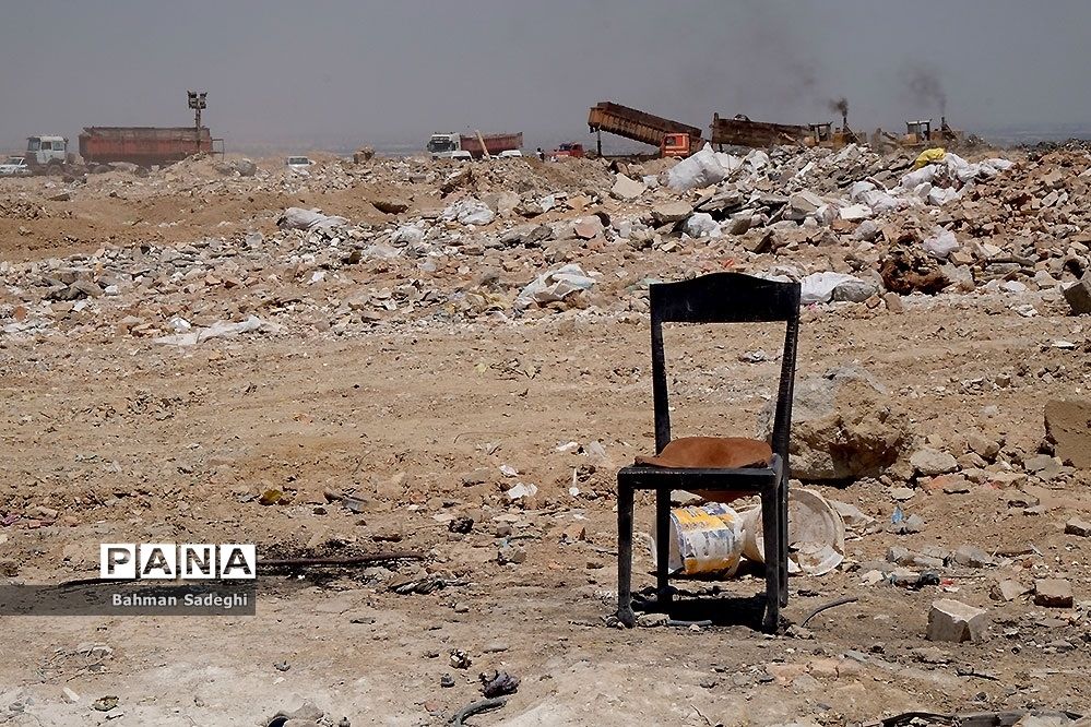 بازدید از مراکز تفکیک زباله تهران