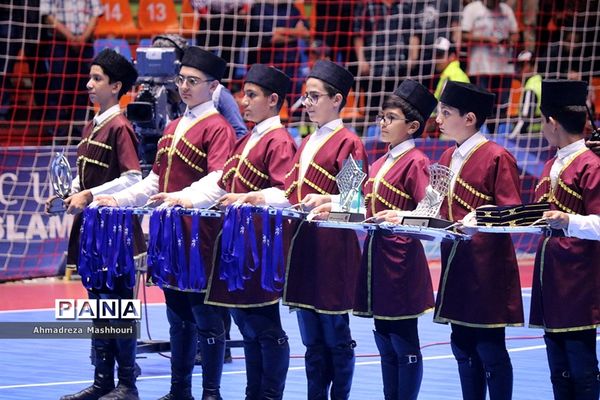 جشن اختتامیه فوتسال زیر 20 سال آسیا یا قهرمانی ژاپن