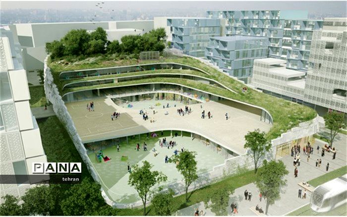 ساخت اولین «مدرسه سبز» کشور با زیربنای ۷۰۰۰ متری در تهران آغاز شد