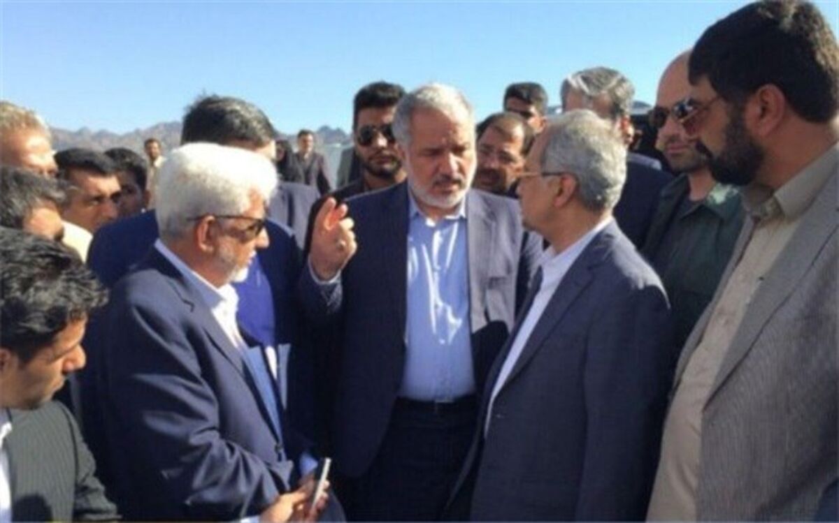 معاون رئیس جمهور وارد شهرستان مرزی میرجاوه شد