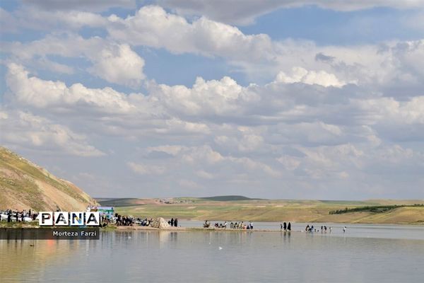 اولین جشنواره ماهیگیری با قلاب در سد سهند هشترود