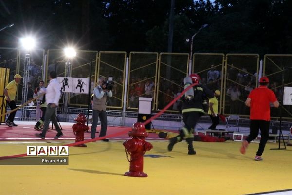 اولین المپیاد بزرگ عملیاتی ترکیبی آتش‌نشانان مشهد