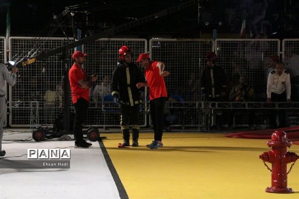 اولین المپیاد بزرگ عملیاتی ترکیبی آتش‌نشانان مشهد