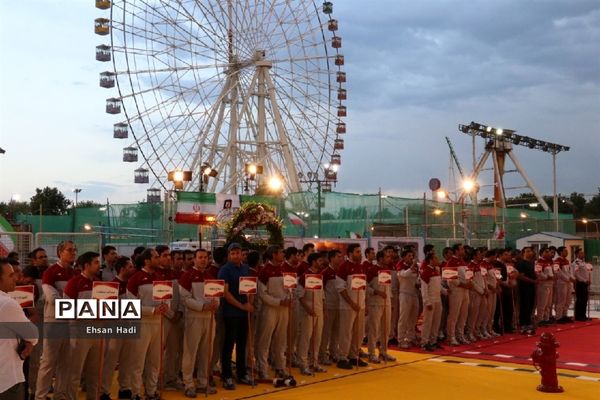 اولین المپیاد بزرگ عملیاتی ترکیبی آتش‌نشانان مشهد