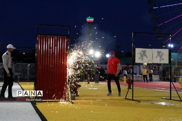 اولین المپیاد بزرگ عملیاتی ترکیبی آتش‌نشانان مشهد