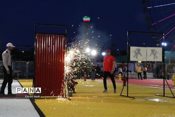 اولین المپیاد بزرگ عملیاتی ترکیبی آتش‌نشانان مشهد