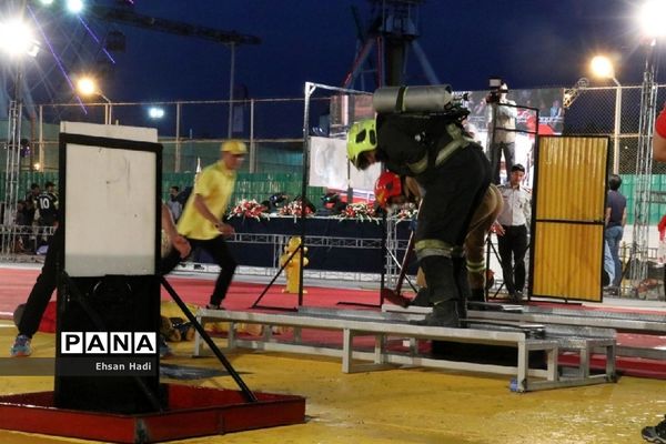 اولین المپیاد بزرگ عملیاتی ترکیبی آتش‌نشانان مشهد