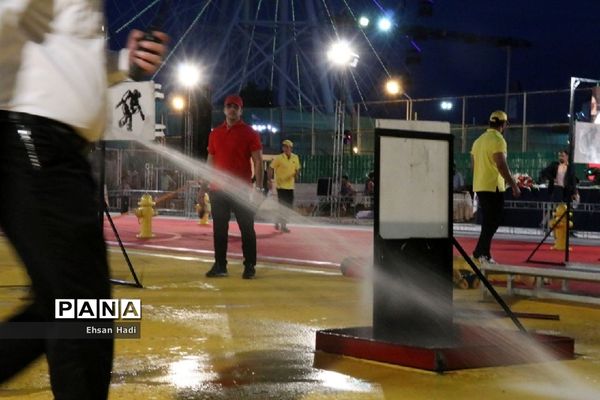 اولین المپیاد بزرگ عملیاتی ترکیبی آتش‌نشانان مشهد