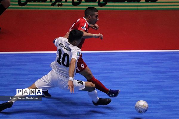 بازی دو تیم لبنان و قزاقستان فوتسال زیر 20 سال آسیا