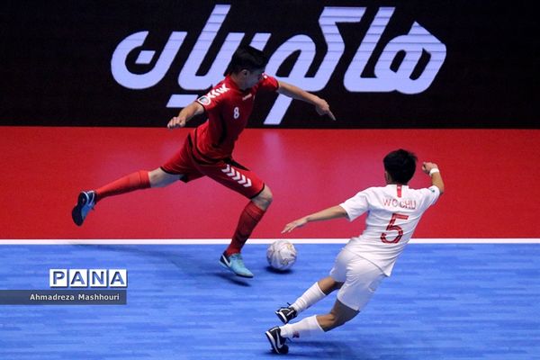 دیدار تیم‌های فوتسال زیر ۲۰ سال آسیا/ افغانستان و هنگ کنگ