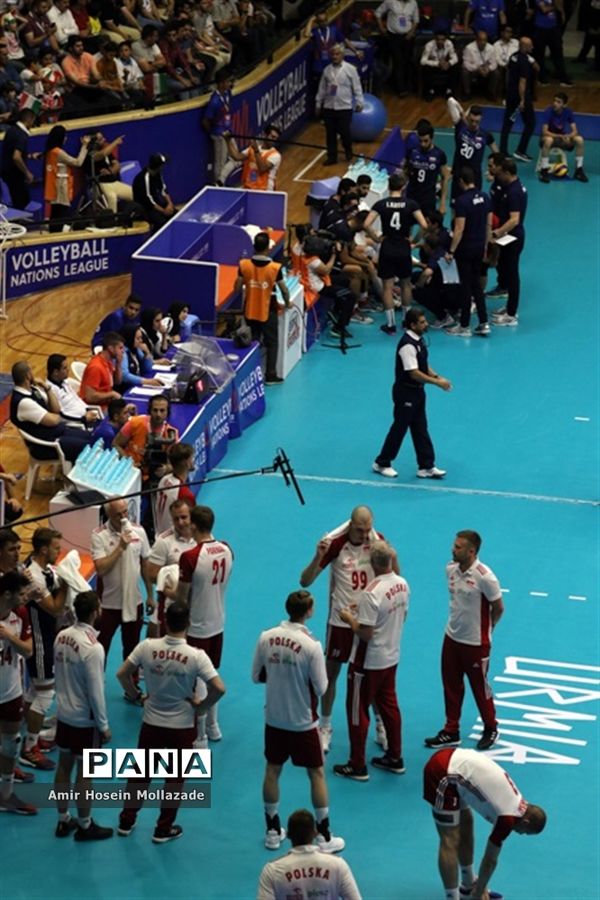 هفته سوم لیگ ملت‌های والیبال | ایران 3 - 2 لهستان