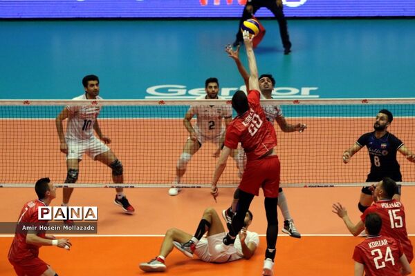 هفته سوم لیگ ملت‌های والیبال | ایران 3 - 0 روسیه