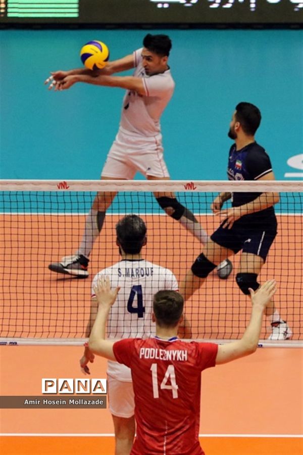 هفته سوم لیگ ملت‌های والیبال | ایران 3 - 0 روسیه