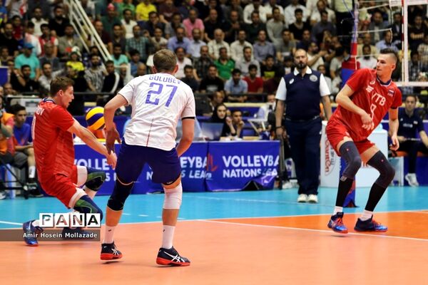 هفته سوم لیگ ملت‌های والیبال | ایران 3 - 0 روسیه