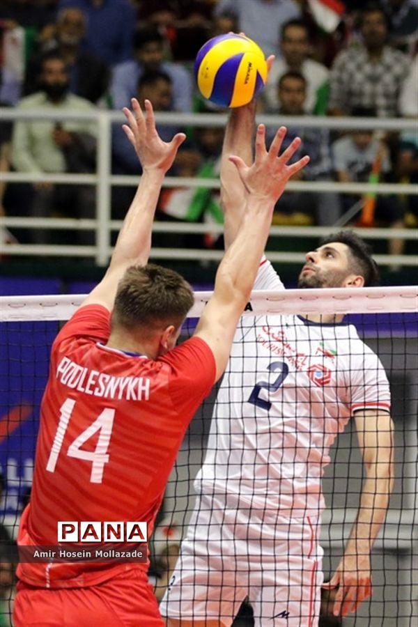 هفته سوم لیگ ملت‌های والیبال | ایران 3 - 0 روسیه