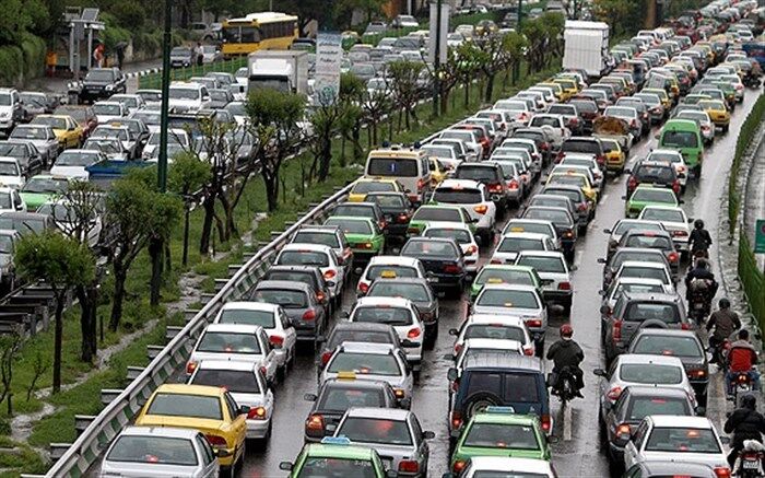 آخرین وضع ترافیک معابر بزرگراهی تهران