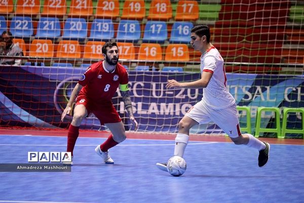 دیدار فوتسال زیر 20 سال آسیا/ ایران و لبنان