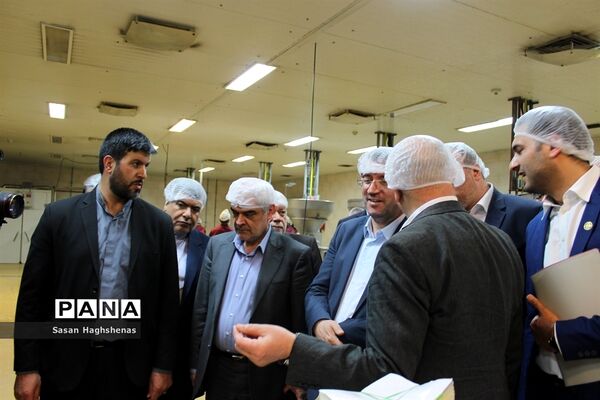 بازدید وزیر صنعت، معدن و تجارت از واحدهای تولیدی و صنعتی اسلامشهر