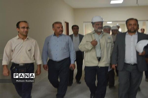 بازدید معاون وزیر و رئیس سازمان نوسازی ،توسعه و تجهیز مدارس کشور از استان بوشهر