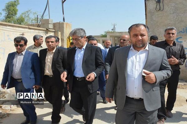 بازدید معاون وزیر و رئیس سازمان نوسازی ،توسعه و تجهیز مدارس کشور از استان بوشهر