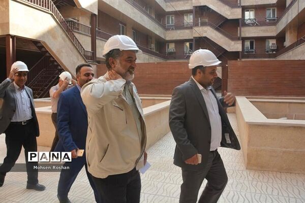 بازدید معاون وزیر و رئیس سازمان نوسازی ،توسعه و تجهیز مدارس کشور از استان بوشهر