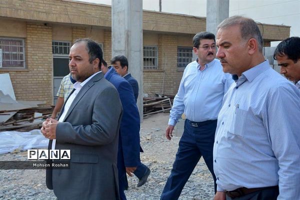 بازدید معاون وزیر و رئیس سازمان نوسازی ،توسعه و تجهیز مدارس کشور از استان بوشهر