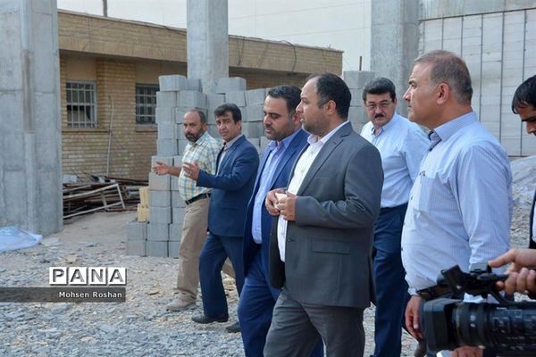 بازدید معاون وزیر و رئیس سازمان نوسازی ،توسعه و تجهیز مدارس کشور از استان بوشهر